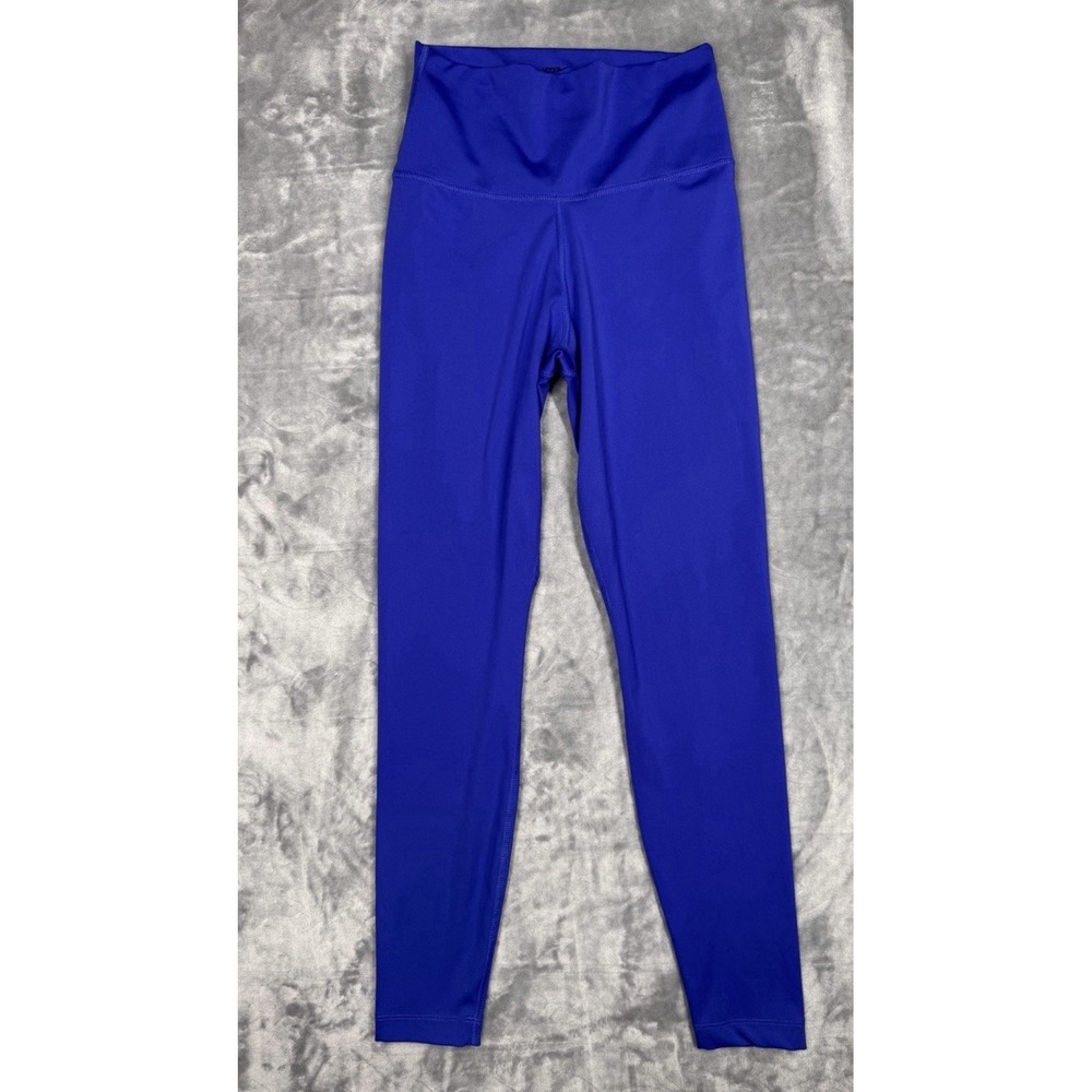 Nike Dri-FIT Yoga Blue High-Waist Pull-On Compression Leggings Women's S